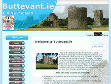 Tablet Screenshot of buttevant.ie